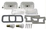 1967 Pontiac Gto Backup Light Assemblies, Pair. Fixed Price $139.00.