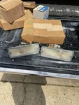 Nos 73 74 Ford Truck F100 250 350 Parking Lamp Assemblies D3TZ-13200-A. Fixed Price $109.00.