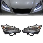 Projector Led Headlights Left Right Side Lamps For 2006 2010 Lexus IS250 IS350. Fixed Price $247.90.