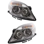 Headlight Set For 2007-2009 Saturn Aura Halogen Left And Right 25854634 25854633. Fixed Price $299.29.