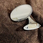 Amc American Motors Corp Drivers Left Hand Exterior Door Side View Chrome Mirror. Fixed Price $25.00.