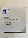 Gm 10303617 Under Hood Lamp W/lens And Light Bulb Nos Stock. Fixed Price $40.00.