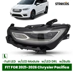 For 2021-2026 Chrysler Pacifica Full Projector Headlight W/led Module Left. Fixed Price $136.90.