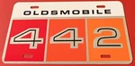 Oldsmobile 442 Booster License Plate F-85 W-30 455. Fixed Price $129.99.