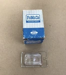 Vintage Fomoco Genuine Parts Ford Rear License Plate Lamp Lens Part# FL-60 Nos. Fixed Price $29.95.