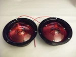 Two Vintage Nos Signal Stat NO.26D Truck Brake Lamp Lights Red Flush Recessed. Fixed Price $69.99.
