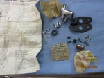 Nos 1949 1952 Chevrolet Pontiac Oldsmobile Unity #37 Spotlight Mounting Bracket. Fixed Price $75.00.
