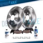 6PC Rear Brake Rotors Ceramic Pads For Buick Cascada Verano Cadillac Elr Cruze. Fixed Price $88.23.