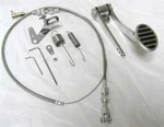 Street Rod 1930'S 40'S Ford Chevy Oval Aluminum Gas Pedal + 24" Cable & Spring. Fixed Price $62.45.