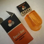 Vintage Nos Signal-stat 9028-A Cab Marker Light Lens Amber 1310. Fixed Price $8.00.