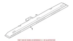 Genuine Oem Rear Center High Mount Stop Light For Bmw X3 2004-2010. Fixed Price $183.83.