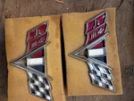1964-1967 Chevrolet V-flag Fender Emblem New Old Stock. Fixed Price $80.00.