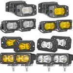 2X 3INCH Led Cube Pods Work Lights Bar Spot Fog Lamps For Jeep Driving Offroad. Fixed Price $33.99.