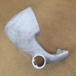 1965-1966 Corvette Parking Lamp Panel Rh Gray Fiberglass 3831930 Nos. Fixed Price $799.99.