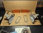 1970 Dodge Coronet R/t Superbee Front Marker Light Turn Signals Lens & Housings. Fixed Price $300.00.