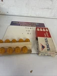 9 Tung-sol Auto Lamps Amber .# 1034A 13.5 Vintage , New Old Stock. Fixed Price $13.50.