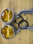 Vintage 4 5/8" Guide 2013A 12 Volt Fog Lights. Fixed Price $270.00.