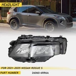 For 2021-25 Nissan Rogue Black Led Headlight Left Driver Side 26060-6RR6A. Fixed Price $143.49.