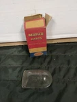 Nos Mopar Glass Licence Plate Light Lens Pn 974934 For All 1942-48 Cars. Fixed Price $73.33.