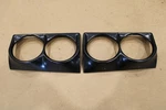 1963-1967 Corvette Headlight Bezels Headlamp Metal Trim Gm# 3845801 3845802 New!. Fixed Price $250.00.
