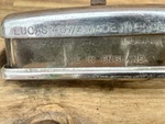 Classic Car Lucas 467/2 Number Plate Light Chrome & Glass Cover Austin Morris Mg. Fixed Price $15.57.