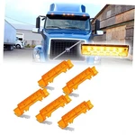 5PCS 6LED Cab Light Truck Trailer Marker Top Lens Roof Running Amber. Fixed Price $44.22.