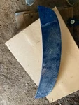 Tesla Model X Lower Spoiler Outer Blue Cover 2015-2020 1034340-00-C. Fixed Price $149.00.