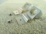 Chevy Ii Nova Interior Under Dash Courtesy Lamp Light Socket Mounting Brackets. Fixed Price $21.89.