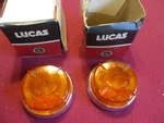 Lucas L632 All Amber Lens Pair, Nos. Fixed Price $149.00.