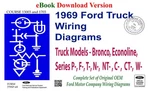 1969 Ford Truck Wiring Diagrams (bronco, Econoline, F100-350 Series) (ebook). Fixed Price $18.95.