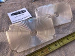 New Pair Of Replacement 1956 Chevrolet Clear Front Park Light Lens Covers !. Fixed Price $14.99.
