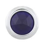 A5010 Blue Glass Tail Light Dot W/ Chrome Ring Bezel - Pack Of 2. Fixed Price $16.95.