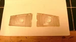 1942 Chevy Front Glass Marker Light Lens Pair. Fixed Price $20.00.