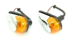 Front Turn Signal Assembly Set Amber W/bulbs Fits Volkswagen TYPE1 Bug 8/66-69. Fixed Price $54.99.
