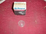 Nos Mopar 1949-52 Chrysler Desoto Map Light Lens. Fixed Price $45.00.