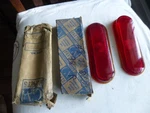5932911 5932912 Nos Gm Pair Tail Light Lens 1942 - 1947 Oldsmobile 98. Fixed Price $40.00.