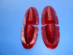 1954-54 Chevrolet Bel 210 150 Taillight & Red Backup Lens KIT-CUSTOM-4 Pcs-new. Fixed Price $36.99.