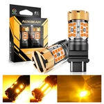 Auxbeam B21-PRO 3157 3156 Amber Led Turn Signal Parking Light Bulbs 4000LM 50W. Fixed Price $49.99.