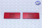 Rear Marker Lenses Red Pair Fits 70 Valiant Roadrunner Gtx Duster 71 Demon Mopar. Fixed Price $34.98.
