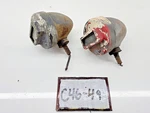 Corcoran Brown Cb Pair Blackout Marker Lights Willys Mb Ford Gpw Jeep C46-49. Fixed Price $84.95.