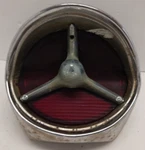 Used Oem Vintage Chrome Tail Light Lens Rh 1957 Oldsmobile 88 98 (904E). Fixed Price $169.96.