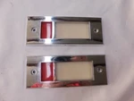 Nos Oem Ford 1966 Galaxie Door Interior Light Lamp Lenses Pair 500 Xl. Fixed Price $79.00.
