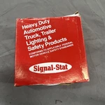 Signal Stat 3600 Series Red Round Tail Light 1 Wire Gray Housing Metal 3602. Fixed Price $29.99.