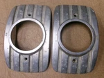 1950 Mercury Parking Light Bezel Pair Originals Patina Coupe Sedan Rat Rod. Fixed Price $34.00.