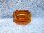 Yankee 75 Amber Glass Clearance Lamp Lens 2-7/8" X 1-3/4. Fixed Price $33.20.