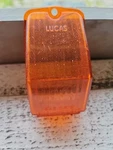 Mgb,one Lucas L677 Amber Lens For Spitfire, Mgbgt, Triumph, Sae Dp 61 England. Fixed Price $6.00.