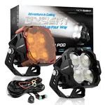 Novsight 3" Led Off Road Lights Spot Flood Pods Driving Work For Jeep Truck Suv. Fixed Price $149.99.