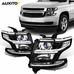 For Chevrolet Taho Suburban 2015 2016 2017 2018 2019 2020 Black White Headlights. Fixed Price $8.54.