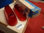 Nos Studebaker Commander Land Cruiser Glass Tail Light Lenses 1950 289859. Fixed Price $119.99.