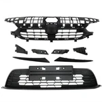Front Bumper Upper&lower Grill+headlight Eyelid For Honda Civic 2022-2023. Fixed Price $60.86.
